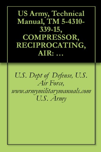US Army, Technical Manual, TM 5-4310-339-15, COMPRESSOR, RECIPROCATING, AIR: 15 CFM, 175 ELECTRIC MOTOR DRIVEN, (INGERSOLL-RAND MODEL 242D7-1/2), (FSN ... military manauals, special forces