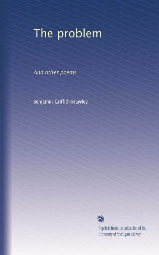 The problem: And other poems