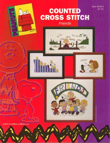 Peanuts Counted Cross Stitch Friends (Leisure Arts #2403)