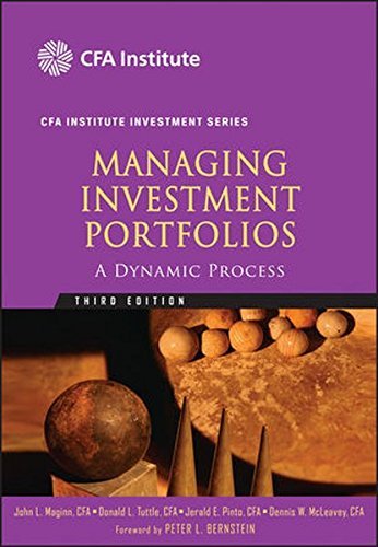 Managing Investment Portfolios (text only)3rd (Third) edition by J. L. Maginn