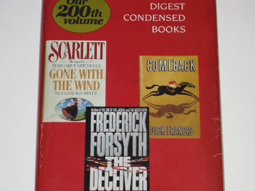 Scarlett/Comeback/The Deceiver - 200th Volume: Reader's Digest Condensed Books (Volume 200)