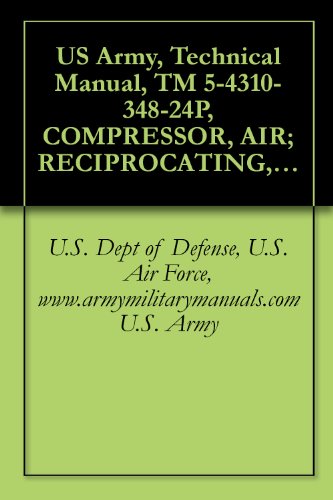US Army, Technical Manual, TM 5-4310-348-24P, COMPRESSOR, AIR; RECIPROCATING, ELECTRIC DRIVEN, RECEIVER MTD, 2 HP, 5 CFM, 175 PSI, (INGERSOLL-RAND MODE, ... military manauals, special forces
