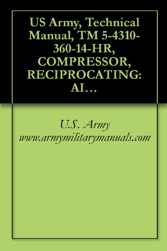 US Army, Technical Manual, TM 5-4310-360-14-HR, COMPRESSOR, RECIPROCATING: AIR, HAND TRUCK MOUNTED, GASOLINE EN DRIVEN, 5 CFM, 175 PSI, (C&H DISTRIBUTORS ... military manauals, special forces