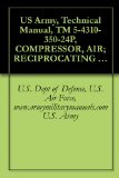 US Army, Technical Manual, TM 5-4310-350-24P, COMPRESSOR, AIR; RECIPROCATING ELECTRIC MOTOR DRIVEN, RECEIVER MTD, 15 CFM AT 175 PSI, (12.30 K PER SQ CM), ... military manauals, special forces