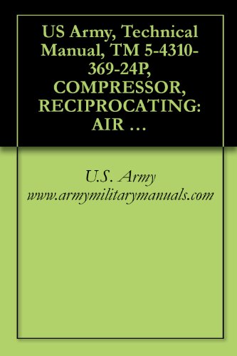 US Army, Technical Manual, TM 5-4310-369-24P, COMPRESSOR, RECIPROCATING: AIR HANDTRUCK MTD, GASOLINE ENGINE DRIVEN, 5 CFM, 175 PSI, (MELLEY E SYSTEM, INC., ... military manauals, special forces