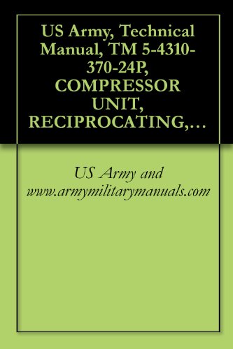 US Army, Technical Manual, TM 5-4310-370-24P, COMPRESSOR UNIT, RECIPROCATING, ELECTRIC DRIVEN, 5 CFM, 175 PSI, MODEL 50-6715, (NSN 4310-01-089-4330), military manauals, special forces