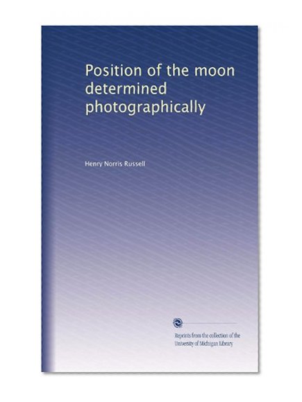 Position of the moon determined photographically