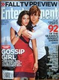 Entertainment Weekly Magazine #1010 / 1011 September 12, 2008 Special Collector's Cover #2 of 3 Jessica Szohr & Chace Crawford Gossip Girl, Heroes, The Office, 90210, 30 Rock, Fringe, Terminator, Family Guy,
