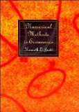 K. L. Judd's Numerical Methods in Economics [Hardcover]1998