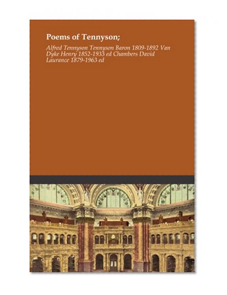 Poems of Tennyson;