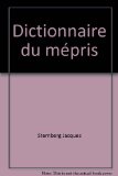 Dictionnaire du mÃ©pris