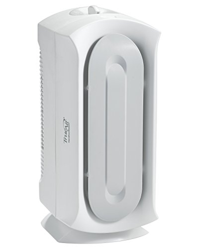 Hamilton Beach TrueAir Air Purifier, For Allergies & Pets, Odor Eliminator, Permanent HEPA Filter, Ultra Quiet, White (04384),