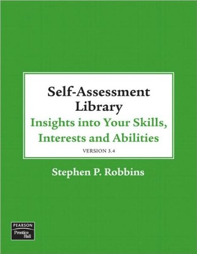 S.P. Robbins's Self Assessment (Self Assessment Library 3.4 [Paperback])2008