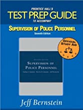 Test Prep Guide for Supervision of Police Personnel (text only)7th (Seventh) edition by J.Bernstein