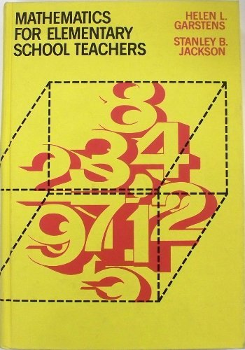 Mathematics for Elementary School Teachers