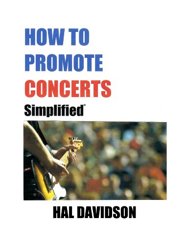 How to Promote Concerts Simplified with Forms CD, 160 pages