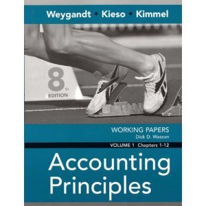 Accounting Principles Working Papers Volume 2 Chapters 13-26 (Volume 2)