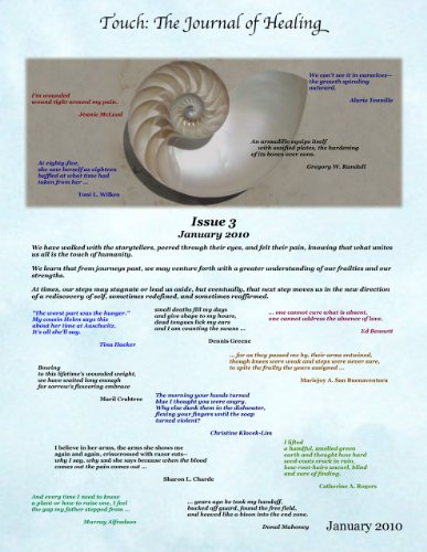 Touch: The Journal of Healing - Issue 3 January 2010