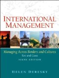 H.Deresky'sInternational Management(International Management: Managing Across Borders and Cultures (6th Edition) [Hardcover]2007