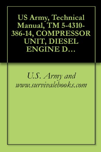 US Army, Technical Manual, TM 5-4310-386-14, COMPRESSOR UNIT, DIESEL ENGINE DRIVEN 20 CFM, 3200 P MODEL K-20-D, (NSN 4310-01-227-1408), military manauals, special forces