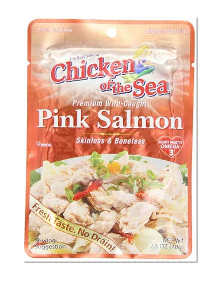 Chicken of the Sea Premium Skinless & Boneless Pink Salmon, 2.5 oz.  (Pack of 12)