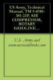 US Army, Technical Manual, TM 5-4310-381-23P, AIR COMPRESSOR, ROTARY GASOLINE ENGINE DRIVEN, 60 CFM, 6.5 PSI C&H MODEL 20-920, (NSN 4310-01-248-1661), military manauals, special forces