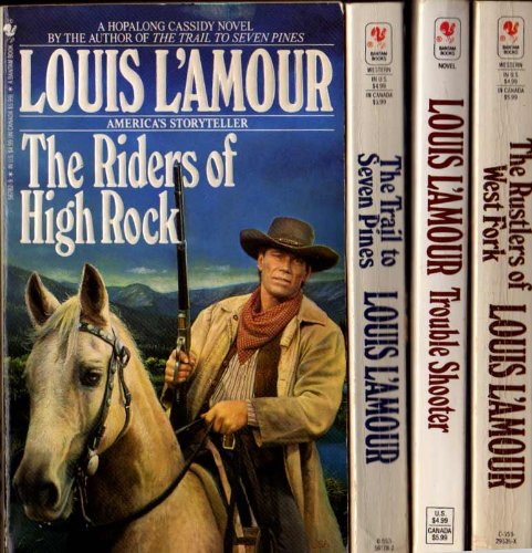 Hopalong Cassidy Series (The Riders of High Rock, The Rustlers of West Fork, The Trail to Seven Pines, Trouble Shooter)