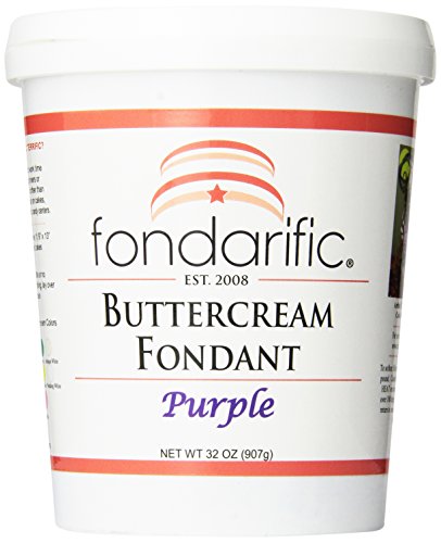 Fondarific Buttercream Purple Fondant, 32 oz