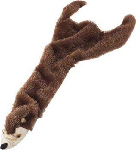 SPOT Mini Skinneeez | Stuffless Dog Toy with Squeaker For All Dogs | Tug-Of-War Toy For Small and Large Breeds | 14" | Hedgehog Design | By Ethical Pet