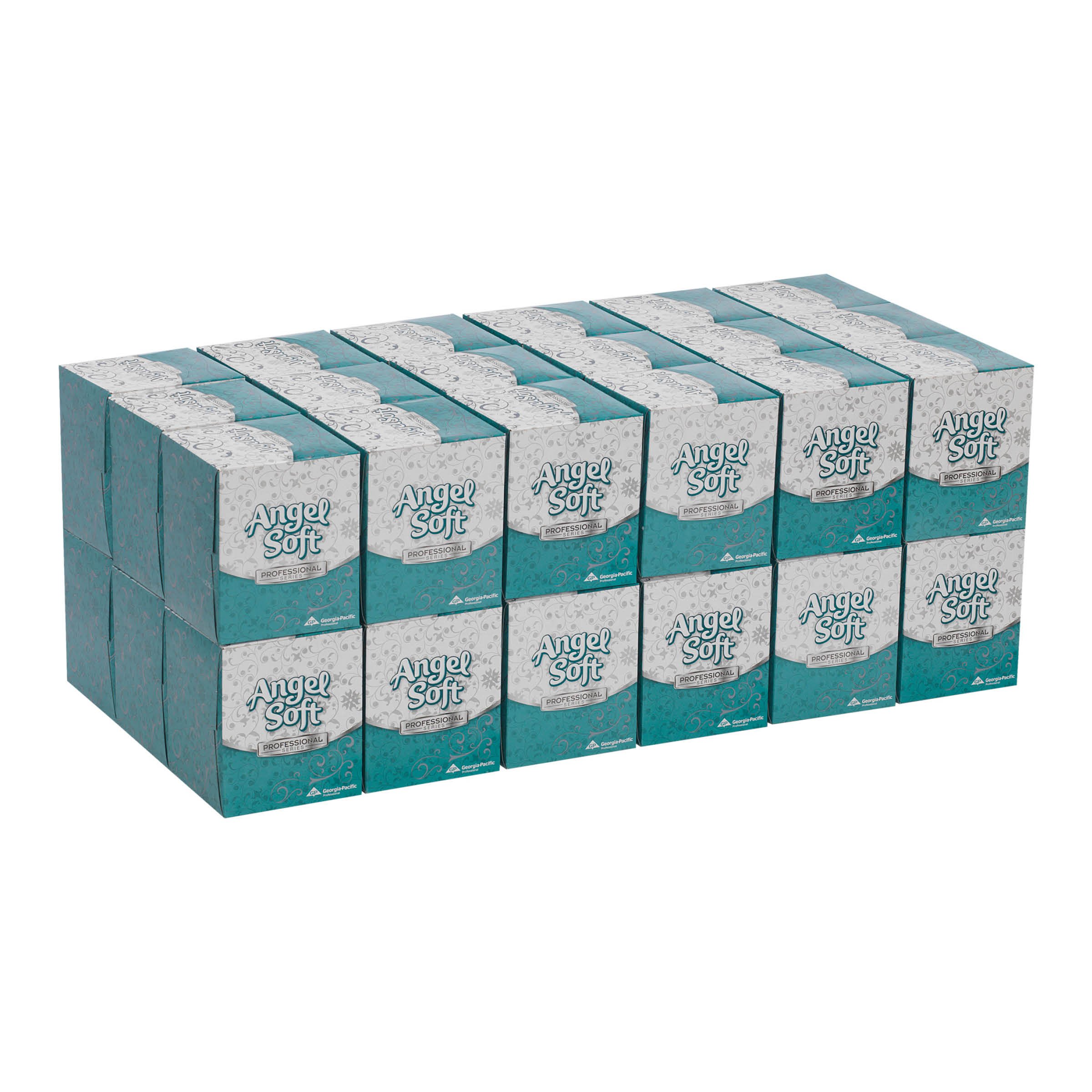 Book Cover Angel Soft Professional Series 2-Ply Facial Tissue by GP PRO Cube Box 46580 96 Sheets Per Box 36 Boxes Per Case Cube Angel Soft