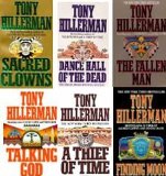 Pick 6 Tony Hillerman Paperbacks (A Thief of Time, Talking God, Dance Hall of the Dead, The Fallen Man, Sacred Clowns & Finding Moon)