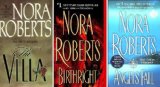 Nora Roberts Set (The Villa, Birthright, Angels Fall)