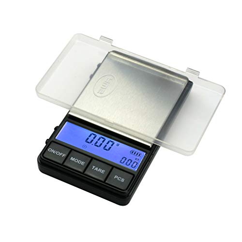 AC Pro Digital Pocket Weight Scale 200g x 0.01g, Home or Office Scale (Black), ACP-200