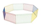 Prevue Pet Products Multi-Color Small Pet Playpen 40090,13x35.87x8.67 inch