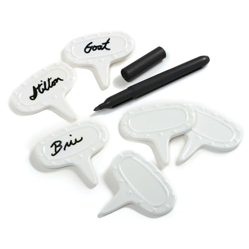 Norpro Cheese Marker Set with Pen, White