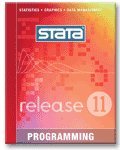 STATA 11 Programming Reference Manual