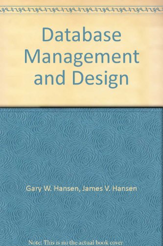 Database Management and Design