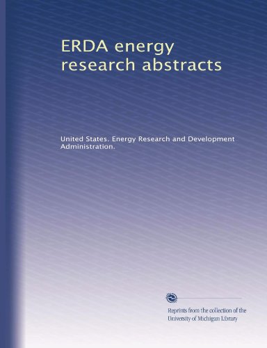 ERDA energy research abstracts