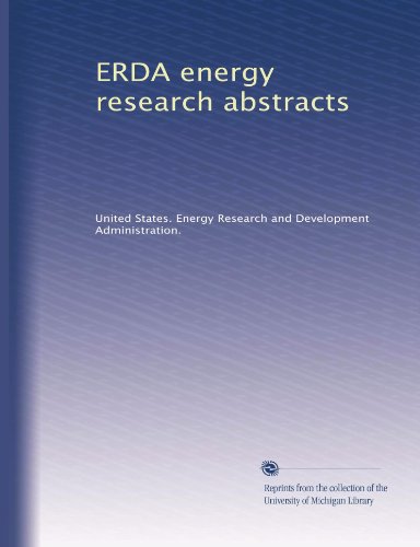 ERDA energy research abstracts (Volume 6)
