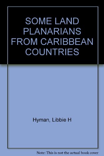 SOME LAND PLANARIANS FROM CARIBBEAN COUNTRIES