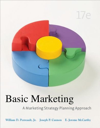 BASIC MARKETING (text only) 17 edition by J.W.Perreault.J.Cannon.E.J.McCarthy