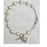 Deluxe Youth Pearl Heart Bracelet (BR67M)