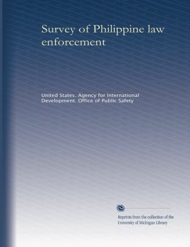 Survey of Philippine law enforcement