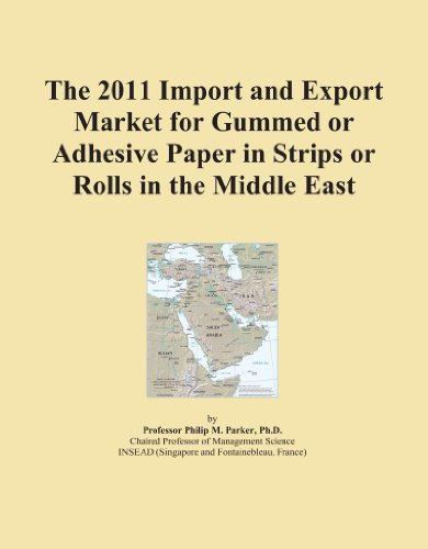 The 2011 Import and Export Market for Gummed or Adhesive Paper in Strips or Rolls in the Middle East