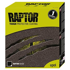Raptor 0820V Black Truck Bed Liner 1 US Gallon Kit 2.6 VOC, 135.24 Fluid_Ounces