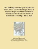 The 2011 Import and Export Market for Rods, Sticks and Profile Shapes Made of Ethylene Polymers of Surface-Worked Monofilament with a Cross-Sectional Dimension Exceeding 1 mm in Asia