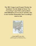 The 2011 Import and Export Market for Synthetic Textile Strip or Straw Not Exceeding 5 mm Wide and Synthetic Monofilament of At Least 67 Decitex and Cross-Section Dimension Not Exceeding 1 mm in Asia