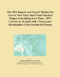 The 2011 Import and Export Market for Iron or Non-Alloy Steel Semi-Finished Shapes Containing Less Than .25% Carbon by Weight with a Nonsquare Rectangular Cross Section in Oceana