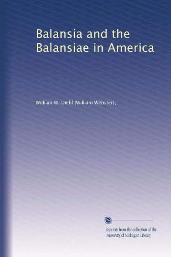 Balansia and the Balansiae in America