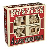 Professor Puzzle Brain Busting 4 Wooden Puzzle Set (1036)